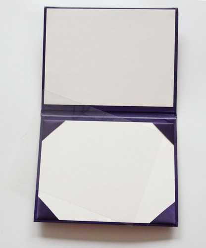 Funda Diploma, Suave, 6 X 8, Certificado De Graduación...