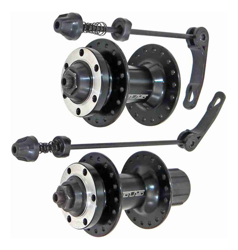 Kit Freio Disco Mecânico Par Cubo K7 Para 8/9/10v Pinça Disc