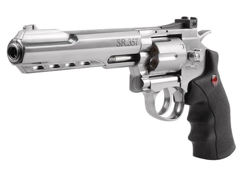 Imagen 1 de 7 de Revolver 357 Crosman Fullmetal Armas Pistolas + Regalos + Bbs + Co2 + Meses Sin Intereses