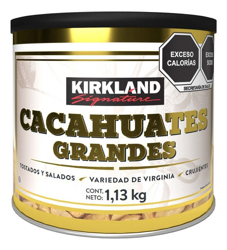 Cacahuates Grandes Super Xl 1.13kg Kirkland