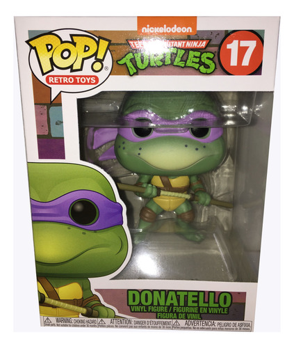 Funko Pop Retro Toys Tortugas Ninja Donatello 17