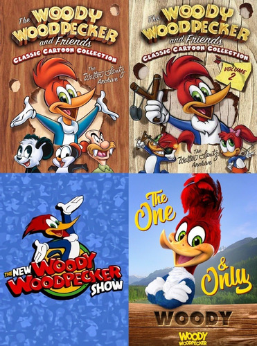 El Pajaro Loco Serie Y Pelicula Woody Woodpecker Latino 