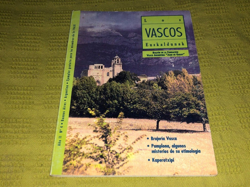 Los Vascos Euskaldunak Septiembre 1996 - J. De Garay