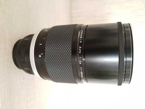 Teleobjetiva Nikon Nikkor - P 180mm F/2.8 Com Case Original