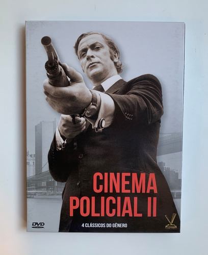 Imagem 3 de 3 de Dvd Cinema Policial 4 Clássicos Do Gênero Vol 1 E 2