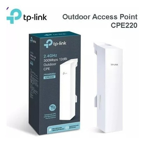 Antena Exterior Tplink Access Point Wifi Repetidor Cpe 220