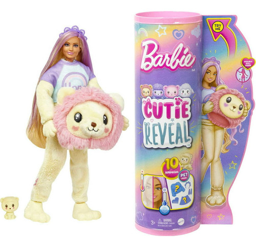 Barbie Cutie Reveal Serie Animales (varios Modelos)