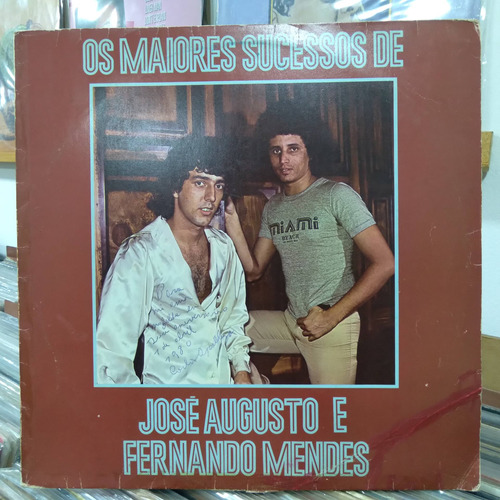 José Augusto E Fernando Mendes Lp Os Maiores Sucessos