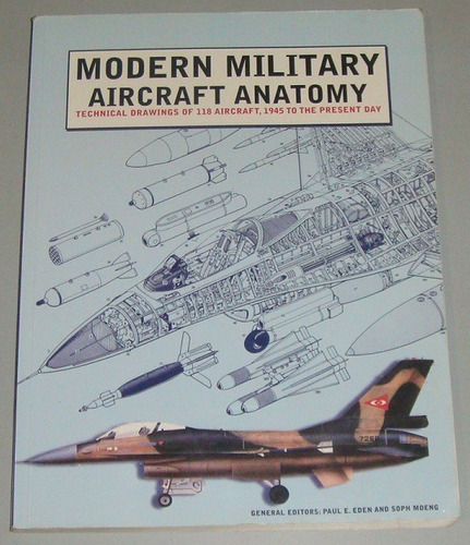 Avião - Livro Modern Military Aircraft Anatomy ( Inglês )