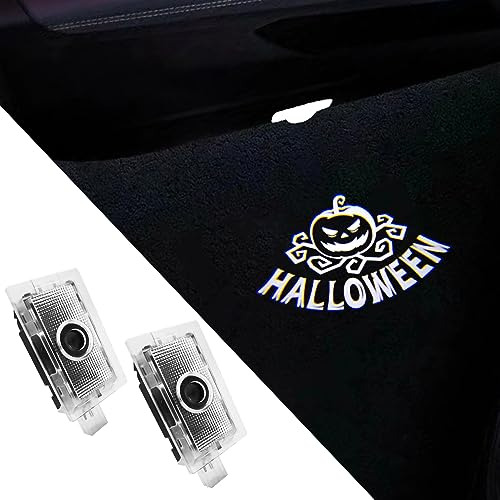 Uuakarin 2 Pcs Car Door Logo Lights Compatible Para Charge1