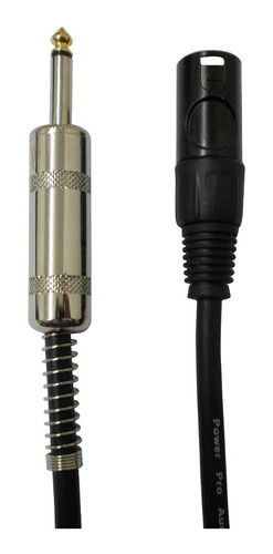 Cable Strong 1 Xlr 3 Pin Macho A 1 Plug 6.5 Mono 7,50 Mts
