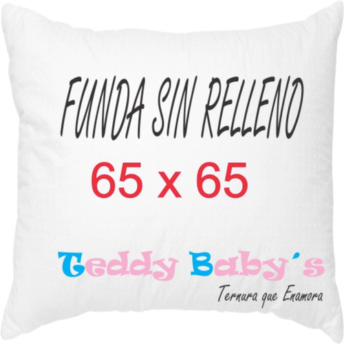 Fundas Cojines Y Almohadas Para Sublimar 65x65 Set 2 Piezas