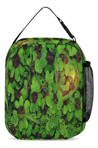 Lonchera Aislante Love Green Leaves