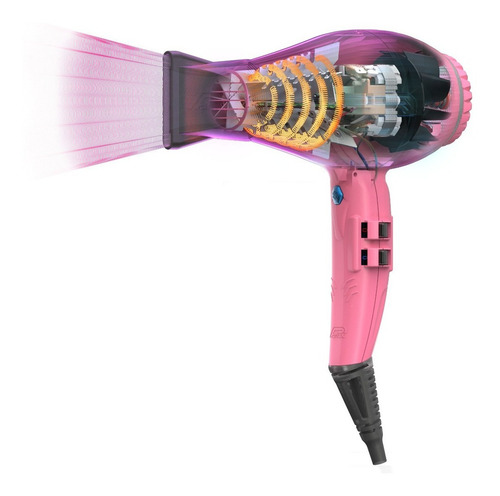 Secador de pelo Parlux Alyon Air Ionizer Tech rosa 220V