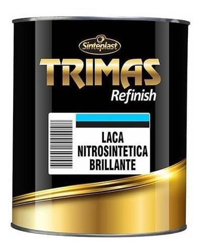 Laca Nitro Blanco Brillante 4 Lts Sinteplast Muebles Autos