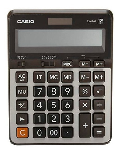 Calculadora Casio De Escritorio Gx-120b-w-dc