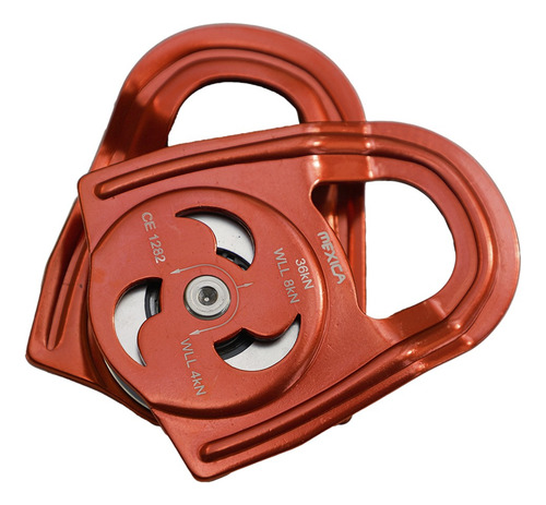 Polea Simple Para Cuerda - Hauling Izado Rescate Polipasto