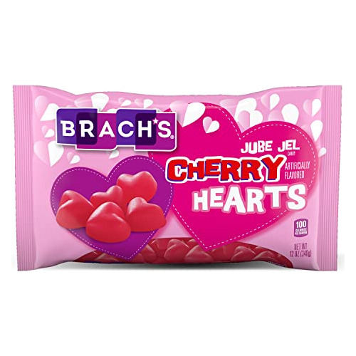 Brach S Jube Jelly Cherry Corazones Del Día De San Valentín 