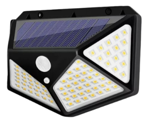 Lampara Reflector Solar Sensor Movimiento 5w