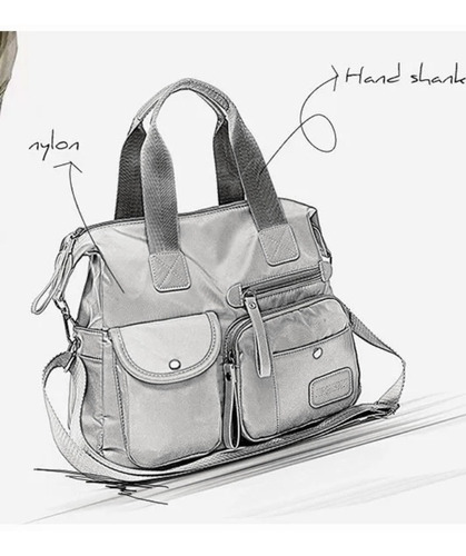 Imagen 8 de 8 de Mochila Impermeable Antirrobo Ideal Para Viaje, Para Mujer