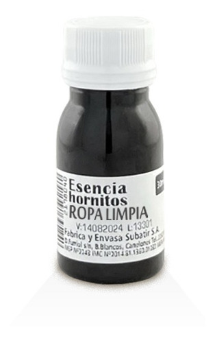 Esencias Para Hornitos Aromaticos Ropa Limpia 30ml