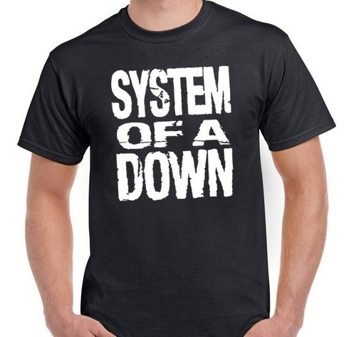 Remera System Of A Down Algodon Peinado 