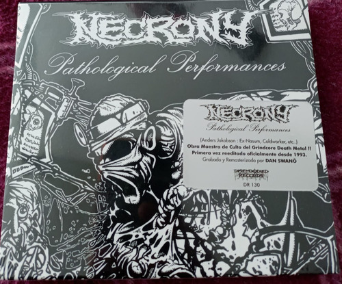 Necrony -pathological Performances Sleepcase Cd