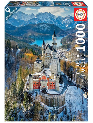 Puzzle Rompecabezas 1000 Castillo De Neuschwanstein Educa