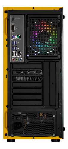 Xtreme Pc Gaming Geforce Rtx 4060 Amd Ryzen 7 5700 32gb Ssd 1tb Wifi Kronos Yellow