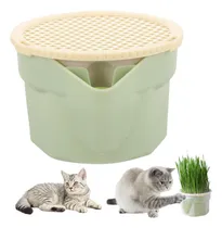 Comprar Macetero De Pasto Gatos Caja De Taza De Pasto Gatos Hid...