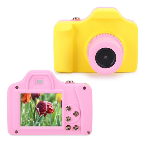 Mini Cámara Digital Lcd Para Niños, Grabadora De Fotos Y Vid