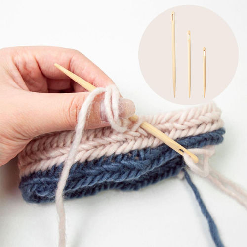 3 Pçs De Tricô Olho Grande Diy Artesanato Ferramentas De