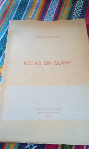 Notas Sin Clave De Roberto Cambare - Envios