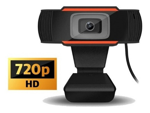 Imagen 2 de 7 de Webcam Hd (720p) Usb + Jack 3.5 Mm Cámara Hd Con Micrófono