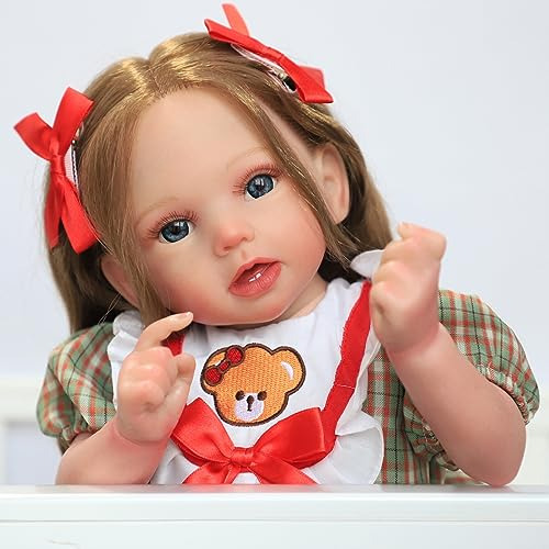 Scom Reborn Baby Dolls Girl - Stella,20-inch Lifelike Newbor
