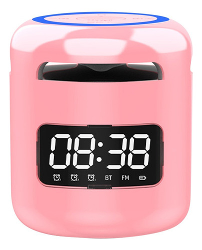 Reloj Despertador Inalámbrico Q Speaker Bt 5.0, Inalámbrico