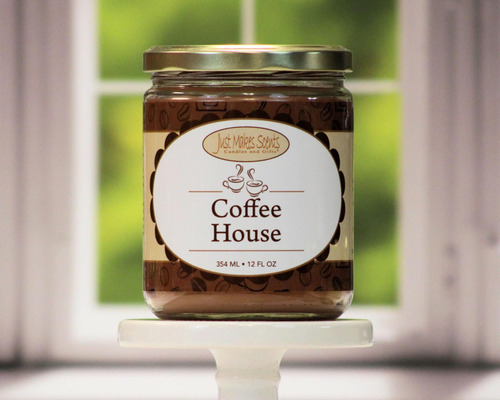Coffee House Blend Blend Vela | Olor A Café Fresco | Mano Ve