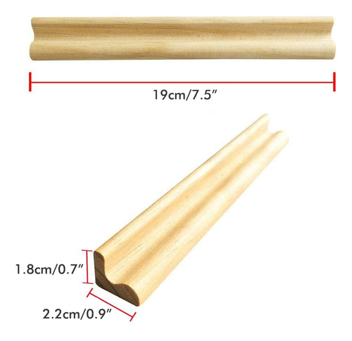 Estantes Domino De Madera, 4 Piezas, Bandejas, Soportes Para
