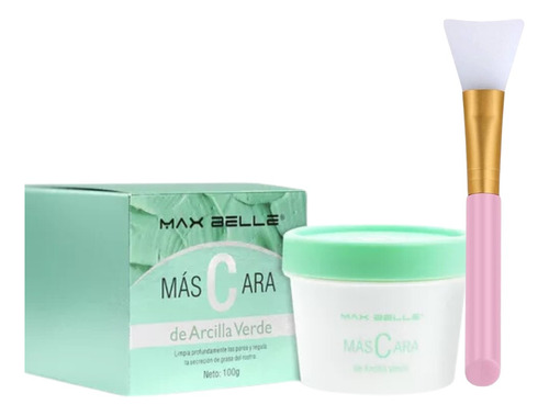 Mascarilla Facial  De Arcilla Limpia Nutre Hidrata 