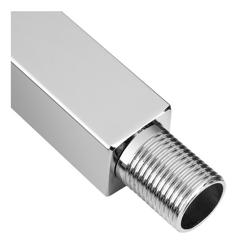 Brazo De Extensión De Ducha De Techo Cuadrado Cromado De 30