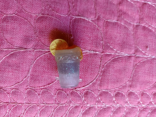 Shopkins Naranjada Vaso Transparente (Usado)