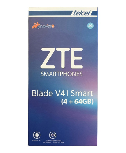 Zte V41 Smart 4/64gbs Nuevo Sellado Y Liberado Para Cualquier Compañía.