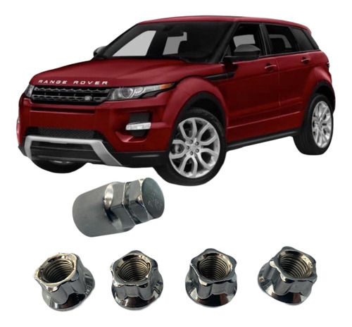 Birlos De Seguridad Range Rover Evoque 2012-2019 Acero Solid