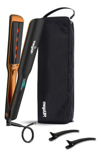 Plancha Cabello Profesional Megaup La Mejor Infrarrojos 5en1