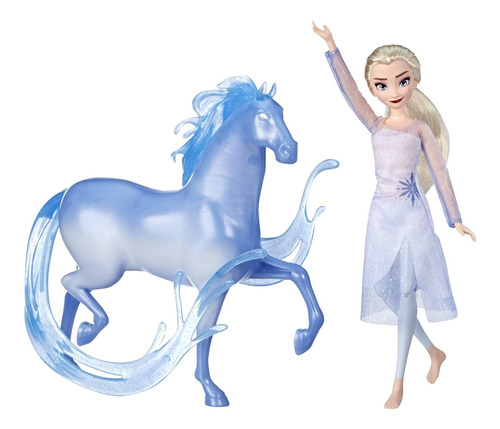 Hasbro Frozen 2 Disney Muñeca Princesa Elsa Y Caballo Nokk 