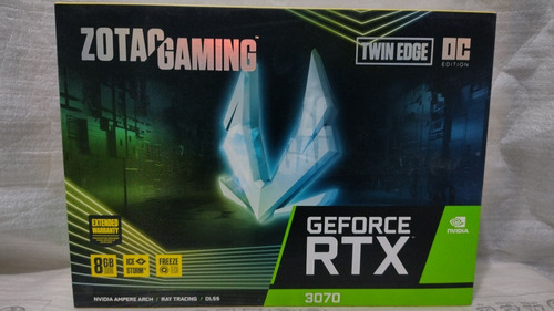 Tarjeta De Video Nvidia Zotac Gaming Geforce Rtx 3070 8gb (Usado)