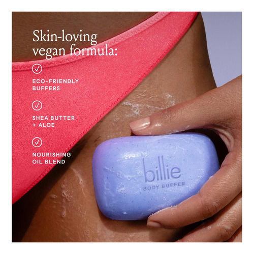 Buffer De Carrocería De Billie Barra De Exfoliación Previa