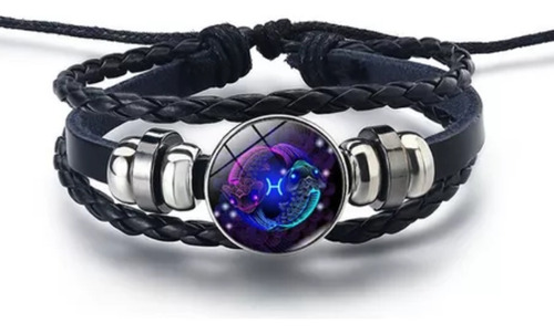 Pulsera Manilla Signo Zodiacal Unisex Ajustables 