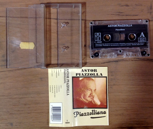 Astor Piazzolla Piazzolliana Cassette