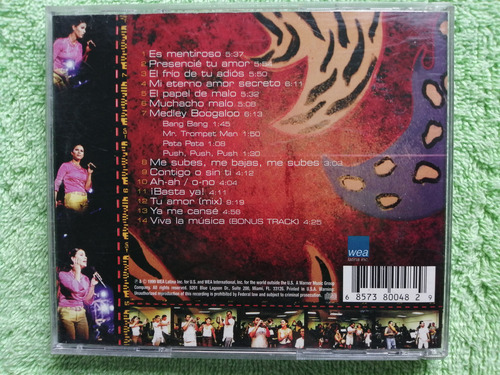 Eam Cd Olga Tañon Viva Olga 1999 Grandes Exitos En Concierto